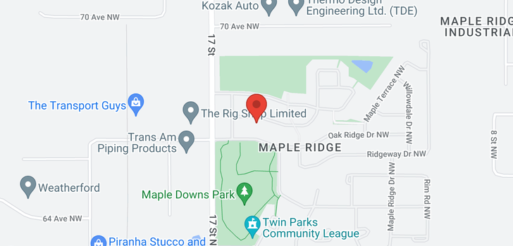 map of 215 Oakwood DR NW